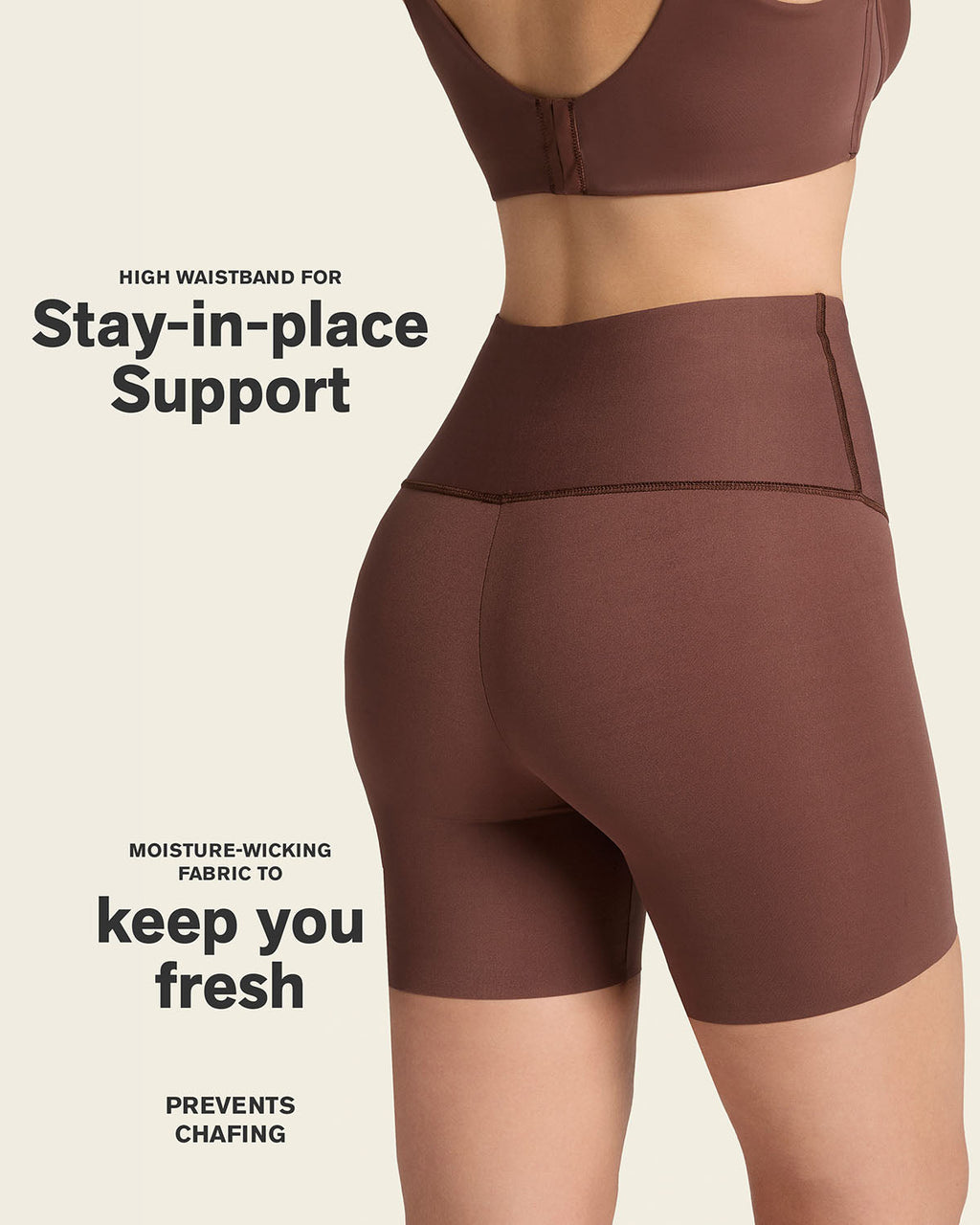 Moderate High-Waisted Shaper Short
