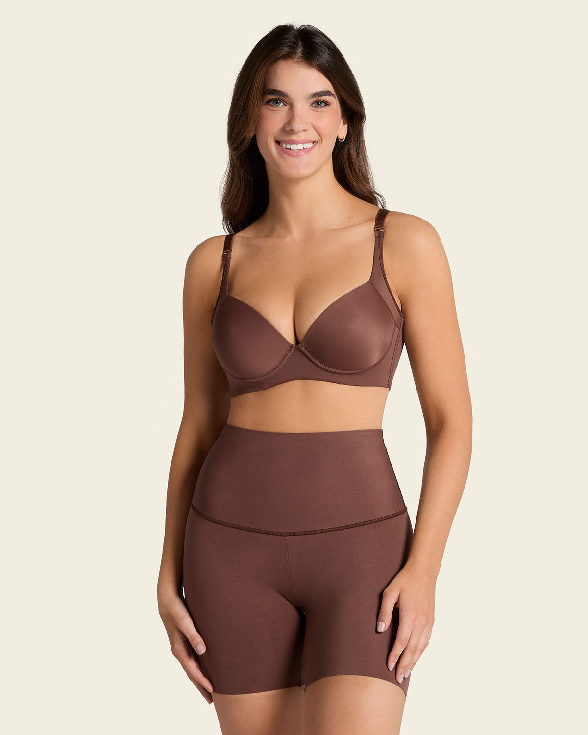 Moderate High-Waisted Shaper Short