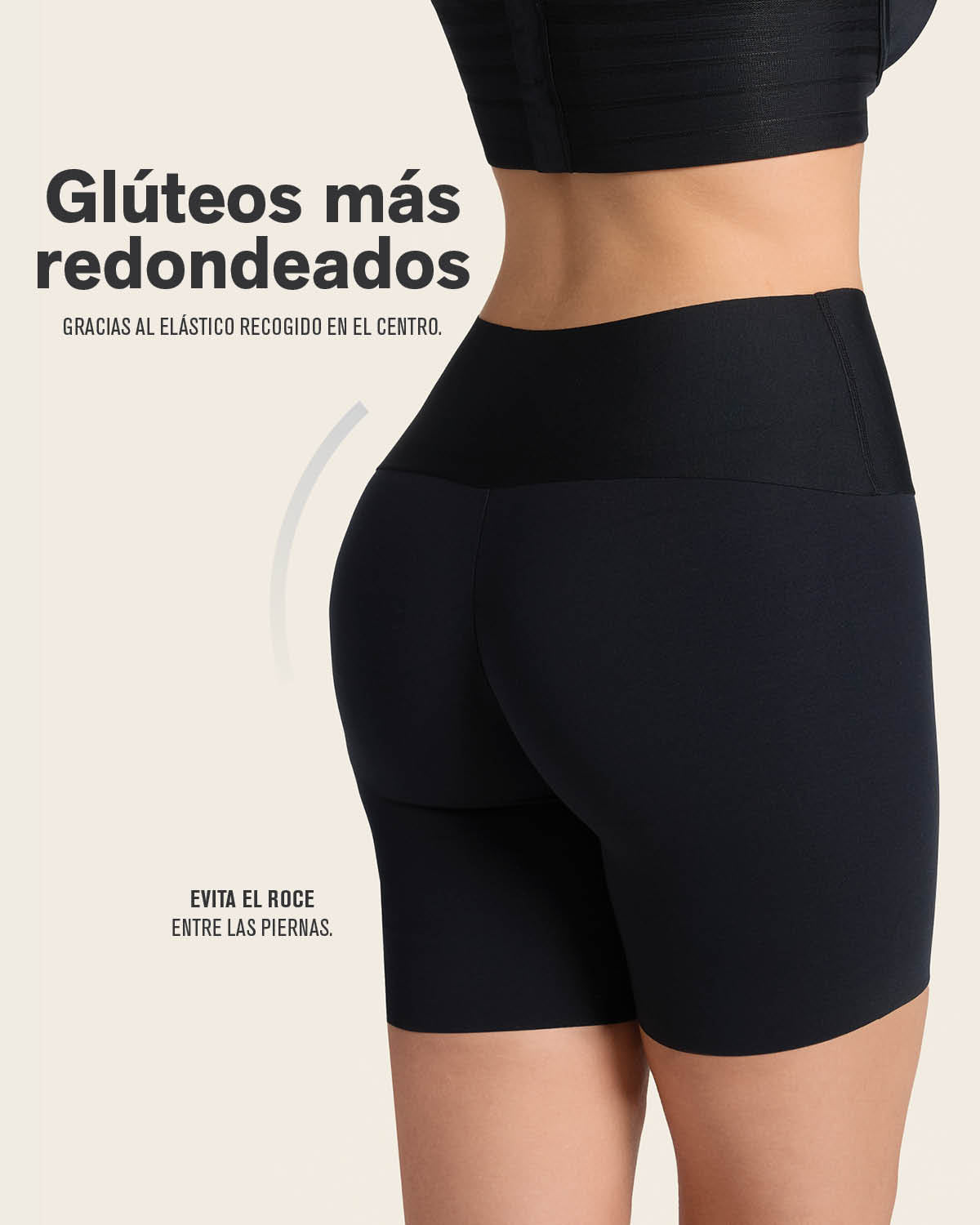 2-Pack Stay-In-Place Seamless Shapewear Shorts