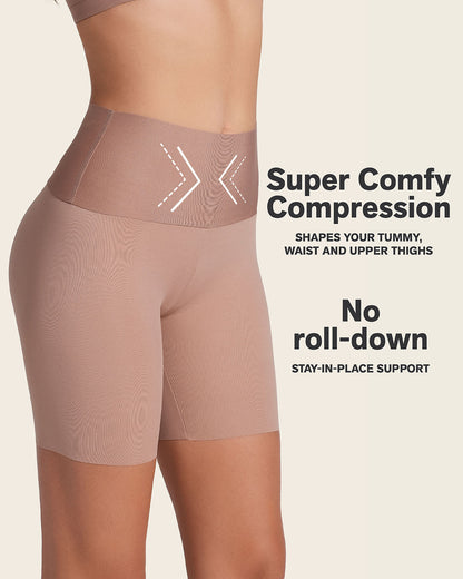 PowerStay Short & Stripe Undetectable Panty Bundle in Nude