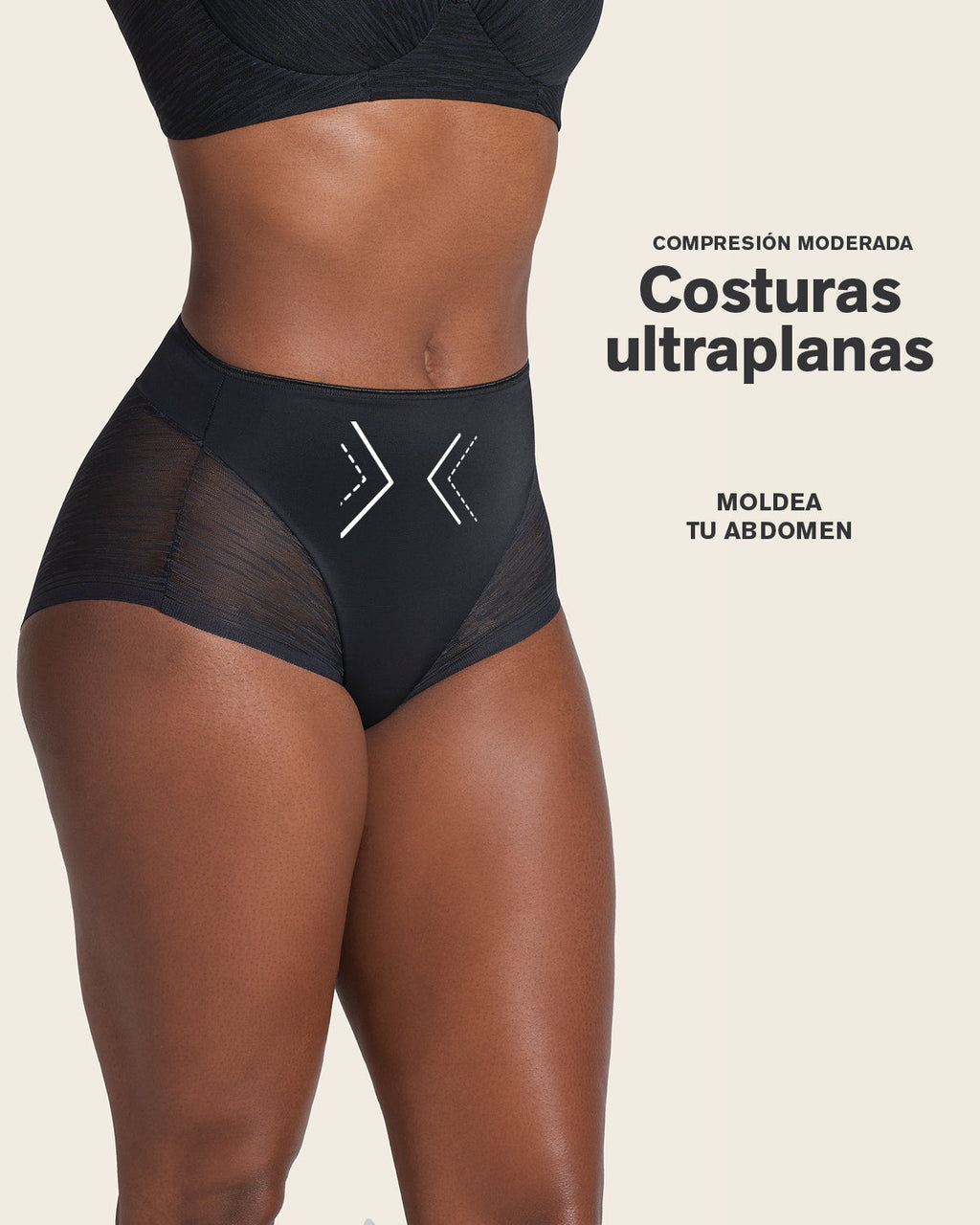 2-Pack Sheer Undetectable High-Waisted Lace Panties