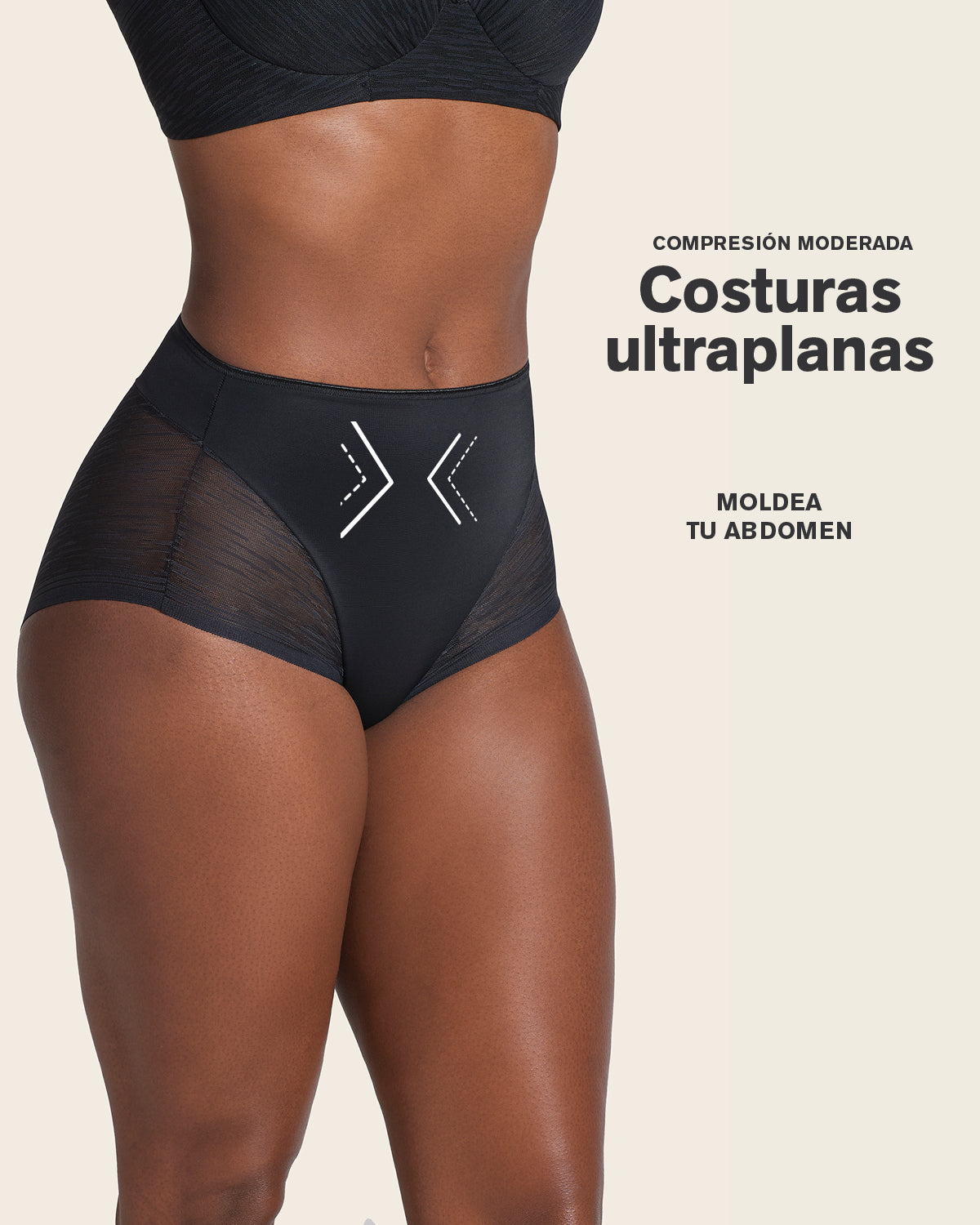 2-Pack Sheer Undetectable High-Waisted Lace Panties