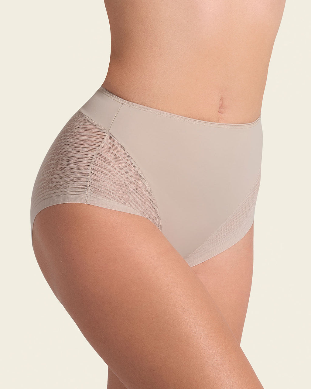 2-Pack Sheer Undetectable High-Waisted Lace Panties