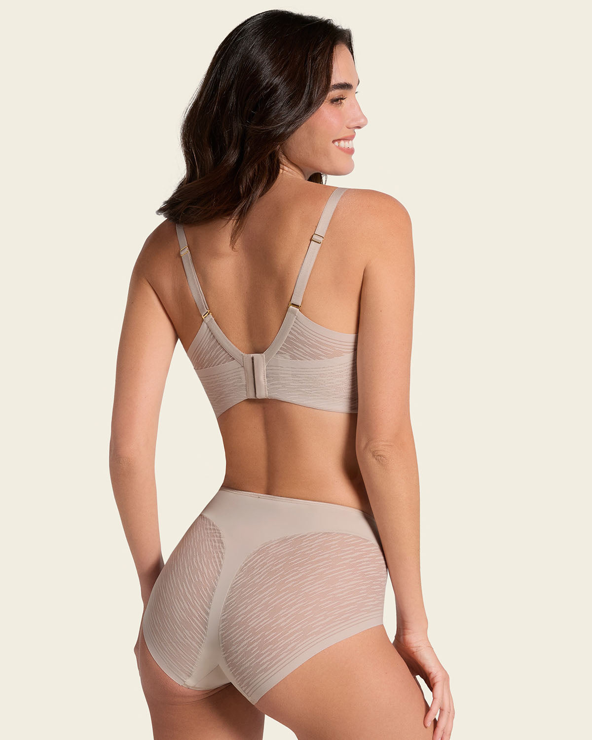 2-Pack Sheer Undetectable High-Waisted Lace Panties