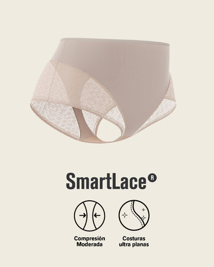 3-Pack High-Waisted Sheer Lace Shaper Panties