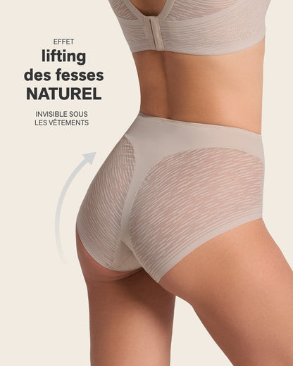 2-Pack Sheer Undetectable High-Waisted Lace Panties