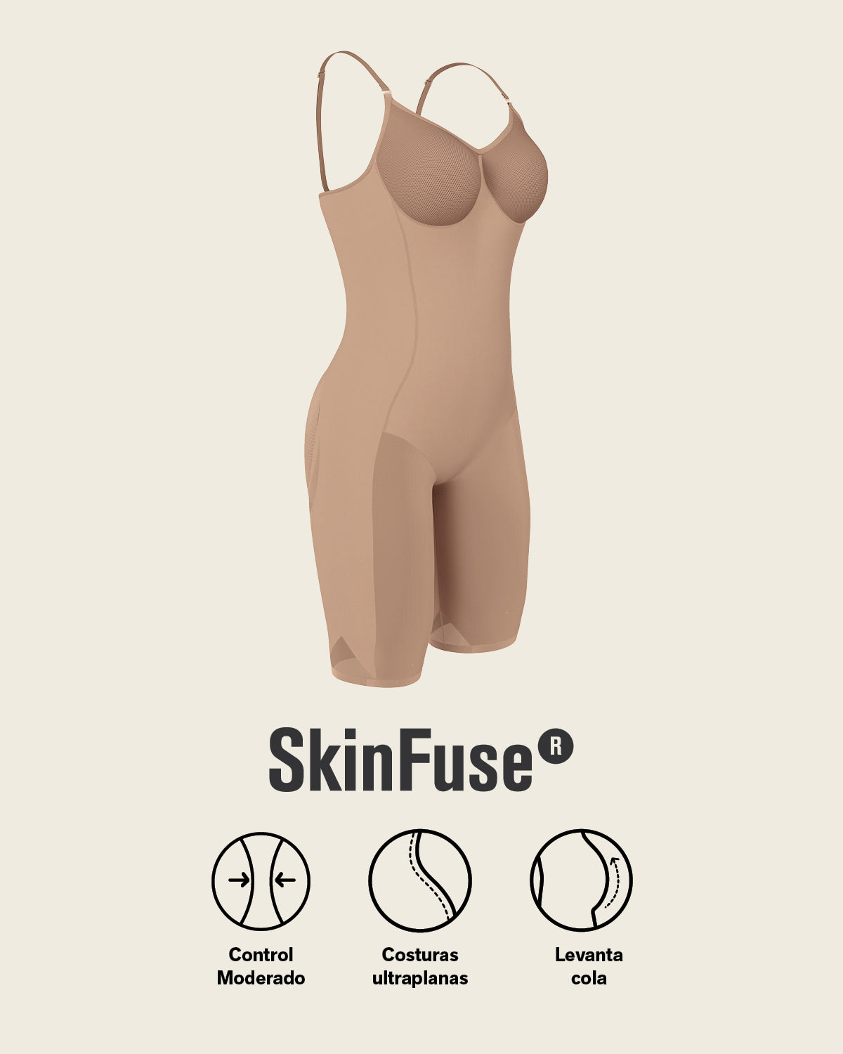 Full Coverage Seamless Shaping Bodysuit