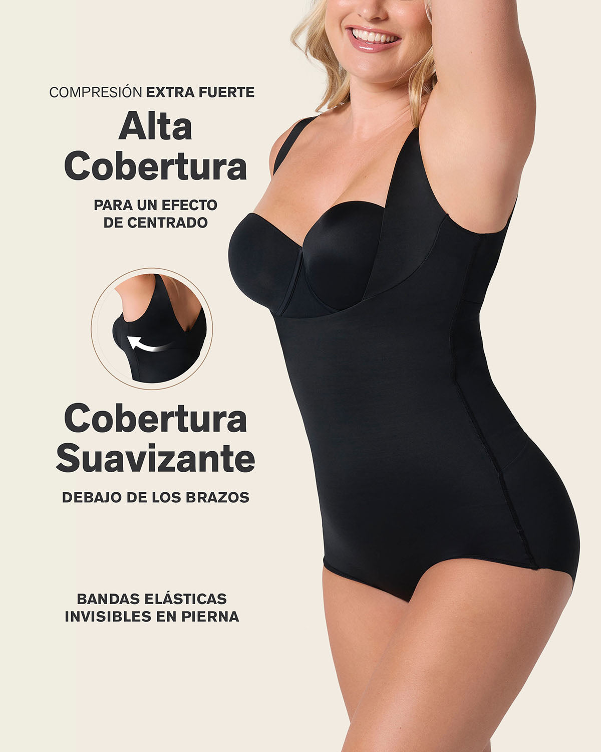 Plunge Back Classic Ultra Sculpting Body Shaper