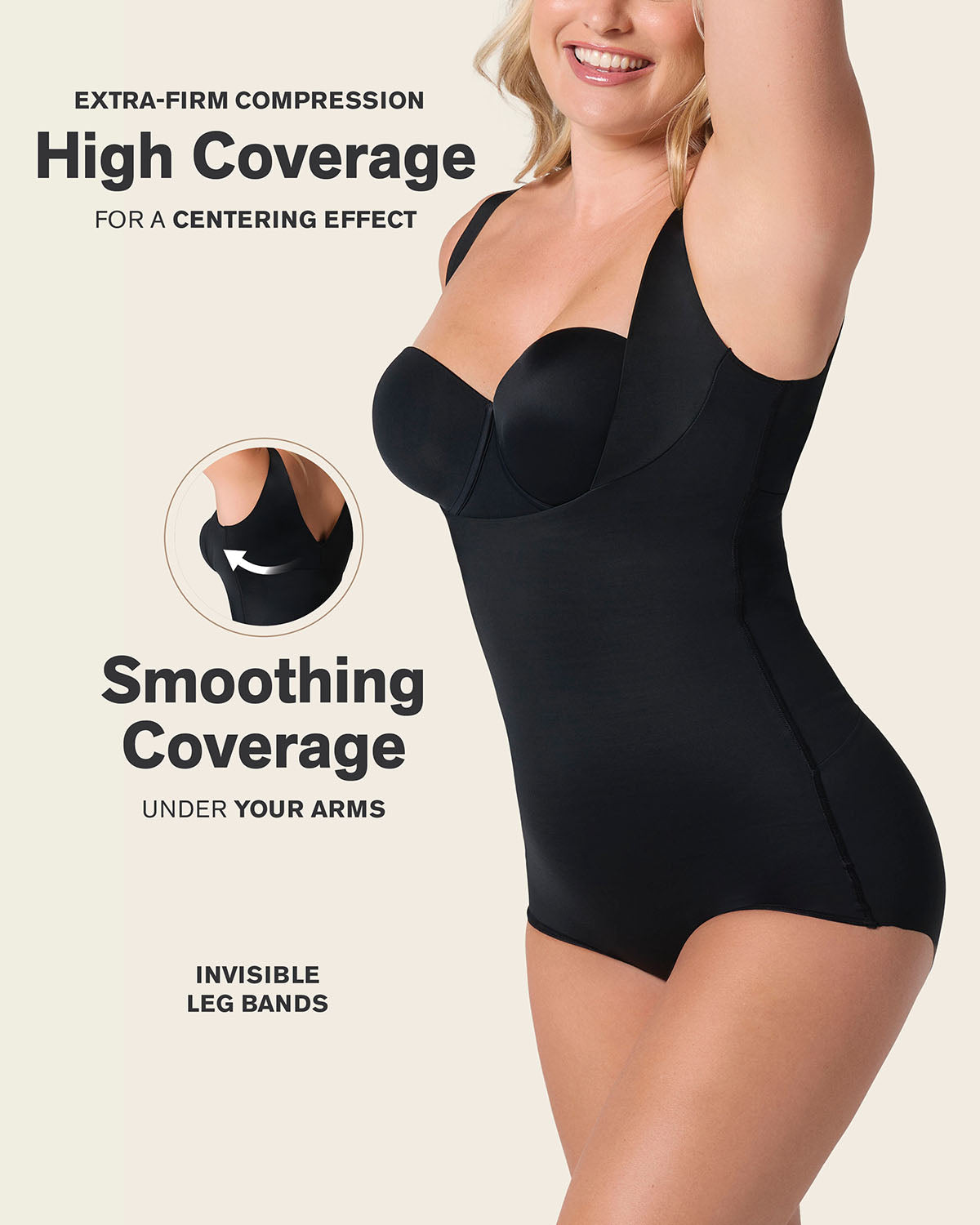 Plunge Back Classic Ultra Sculpting Body Shaper