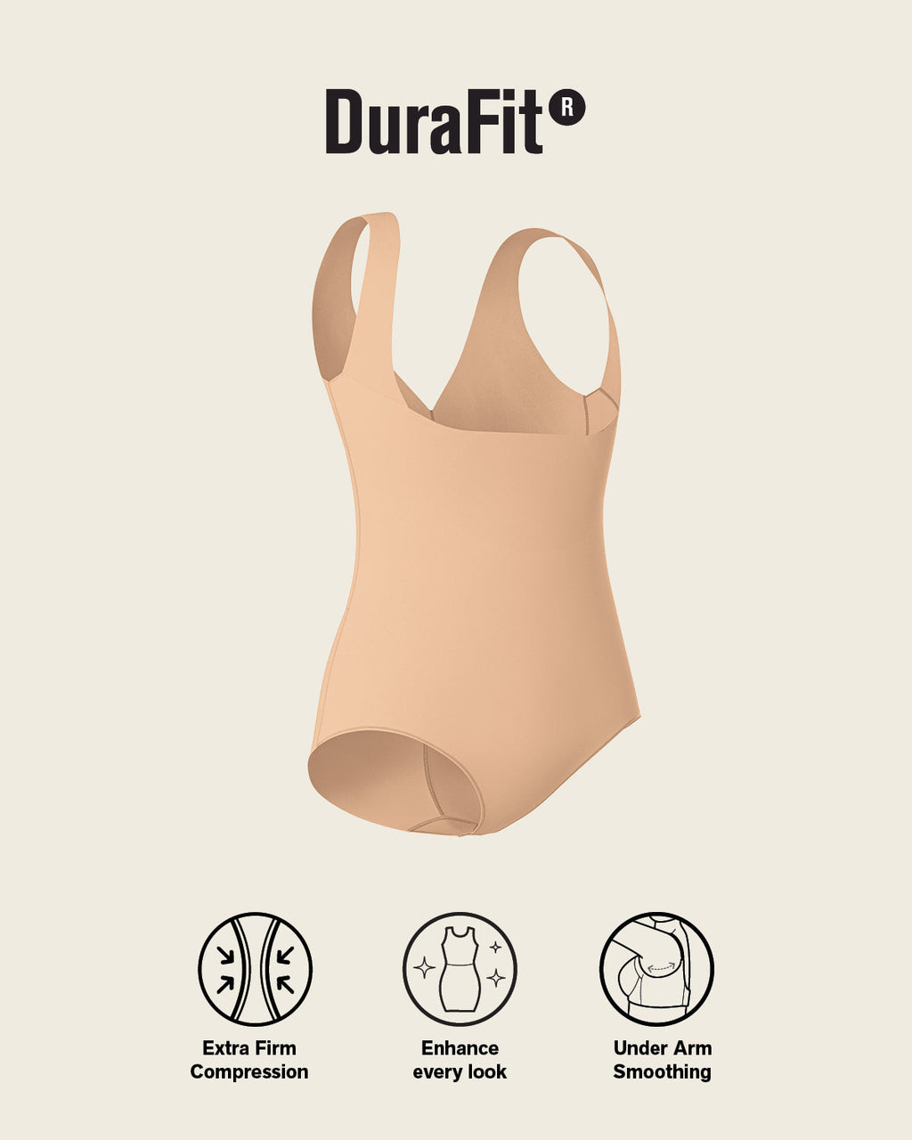 Plunge Back Classic Ultra Sculpting Body Shaper