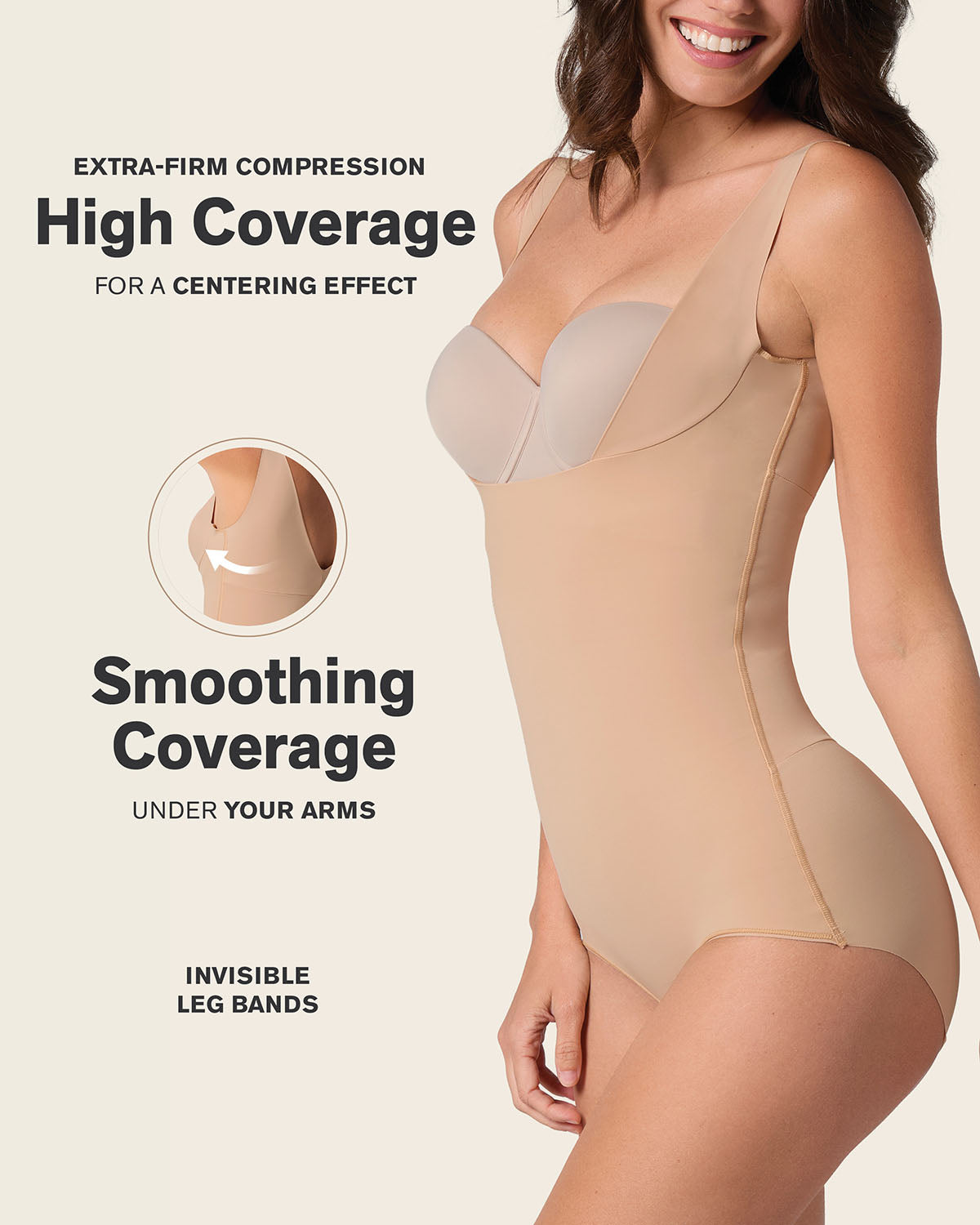 Plunge Back Classic Ultra Sculpting Body Shaper