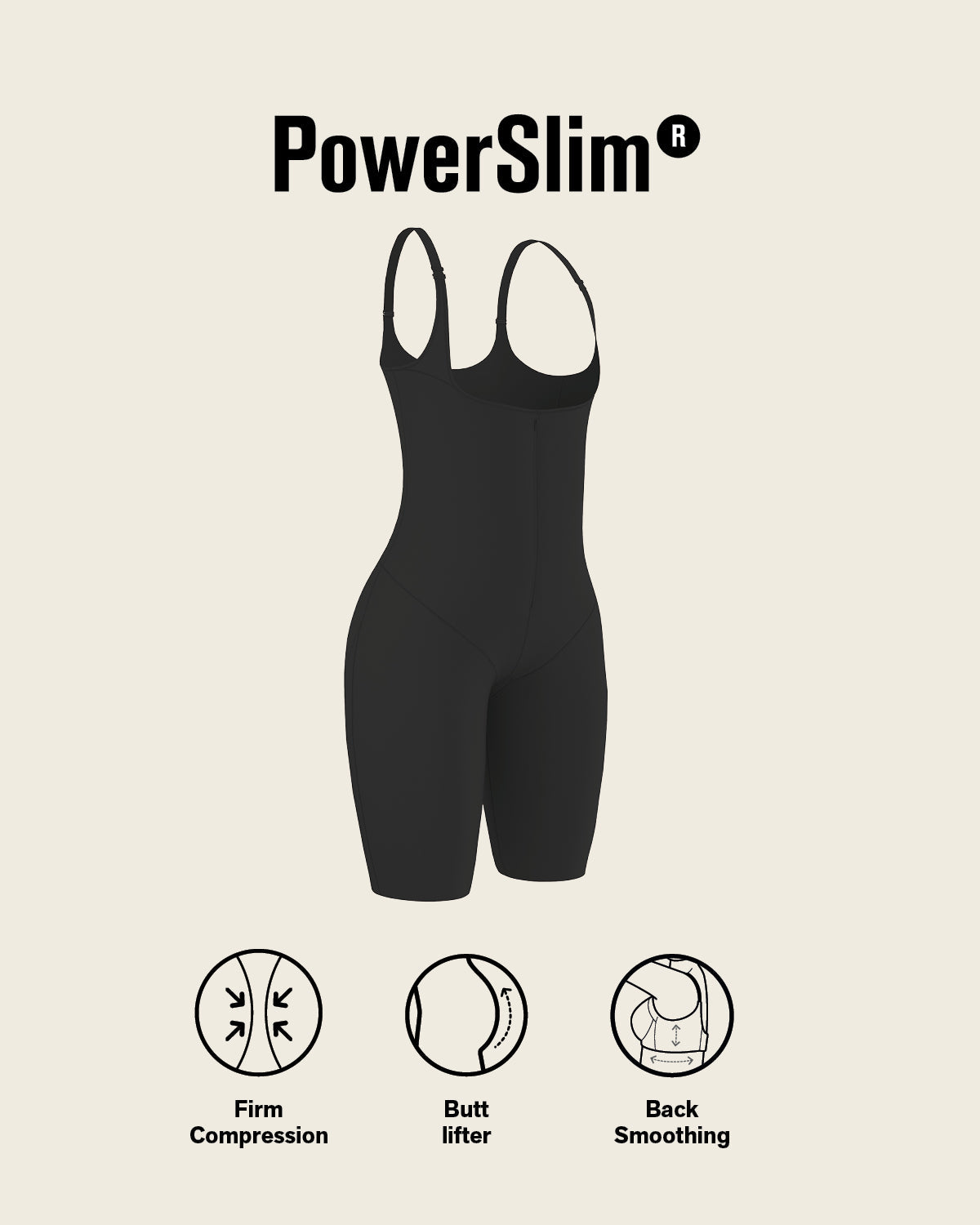 Mid-Thigh Sculpting Butt Lifting Body Shaper