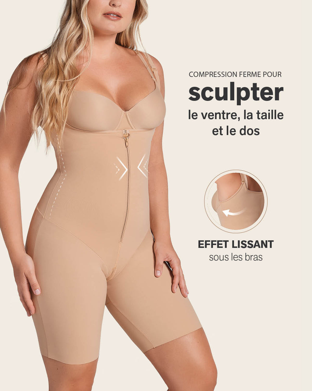 Mid-Thigh Sculpting Butt Lifting Body Shaper