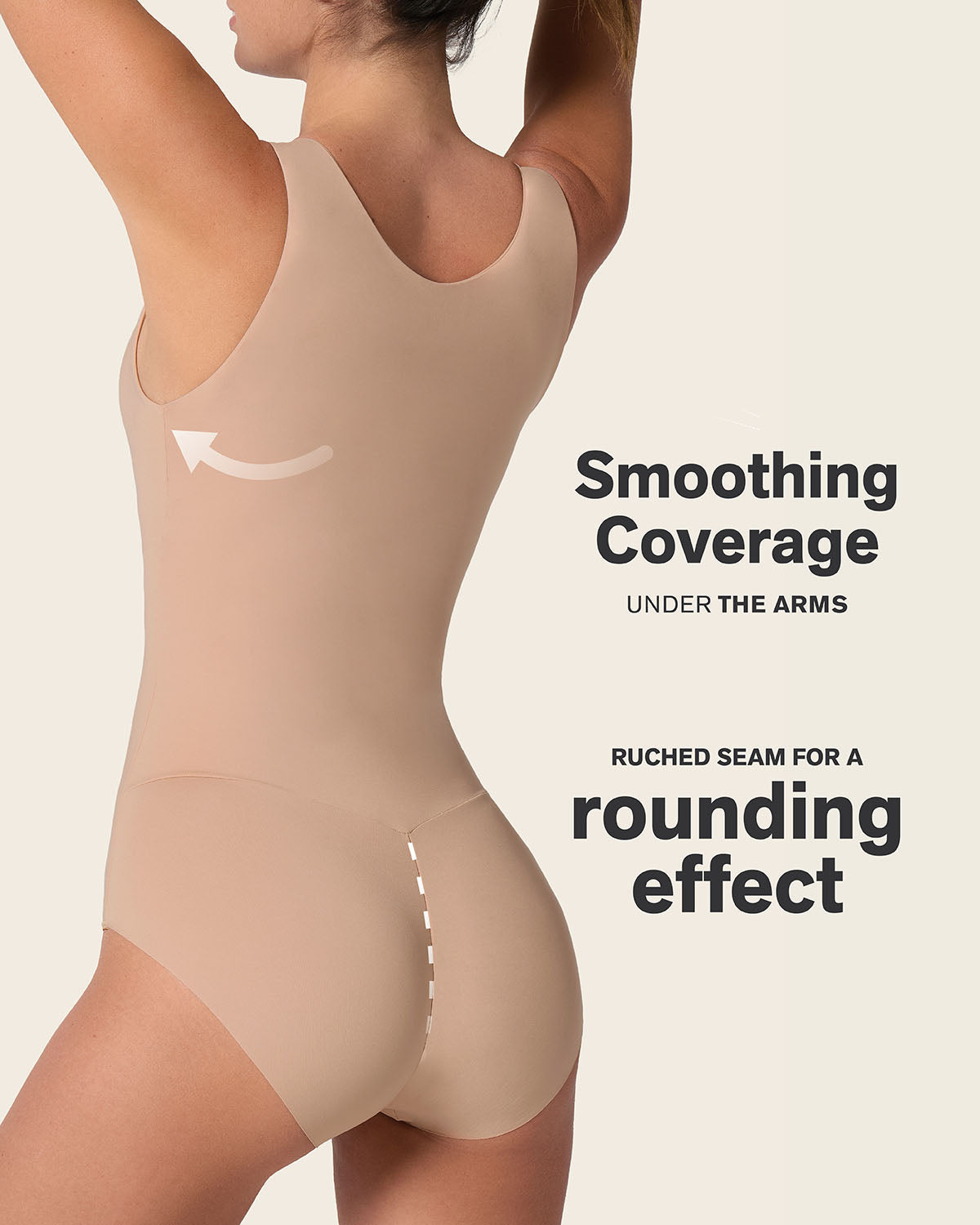 Plunge Classic Sleeveless Shaper Bodysuit