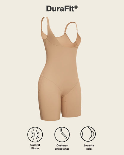 Step-in Body Shaper with Butt-Lifting Short Bottom