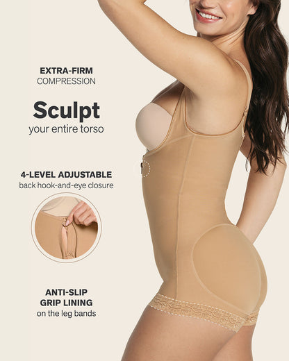 Boyshort Bottom Body Shaper with Extra-Firm Compression