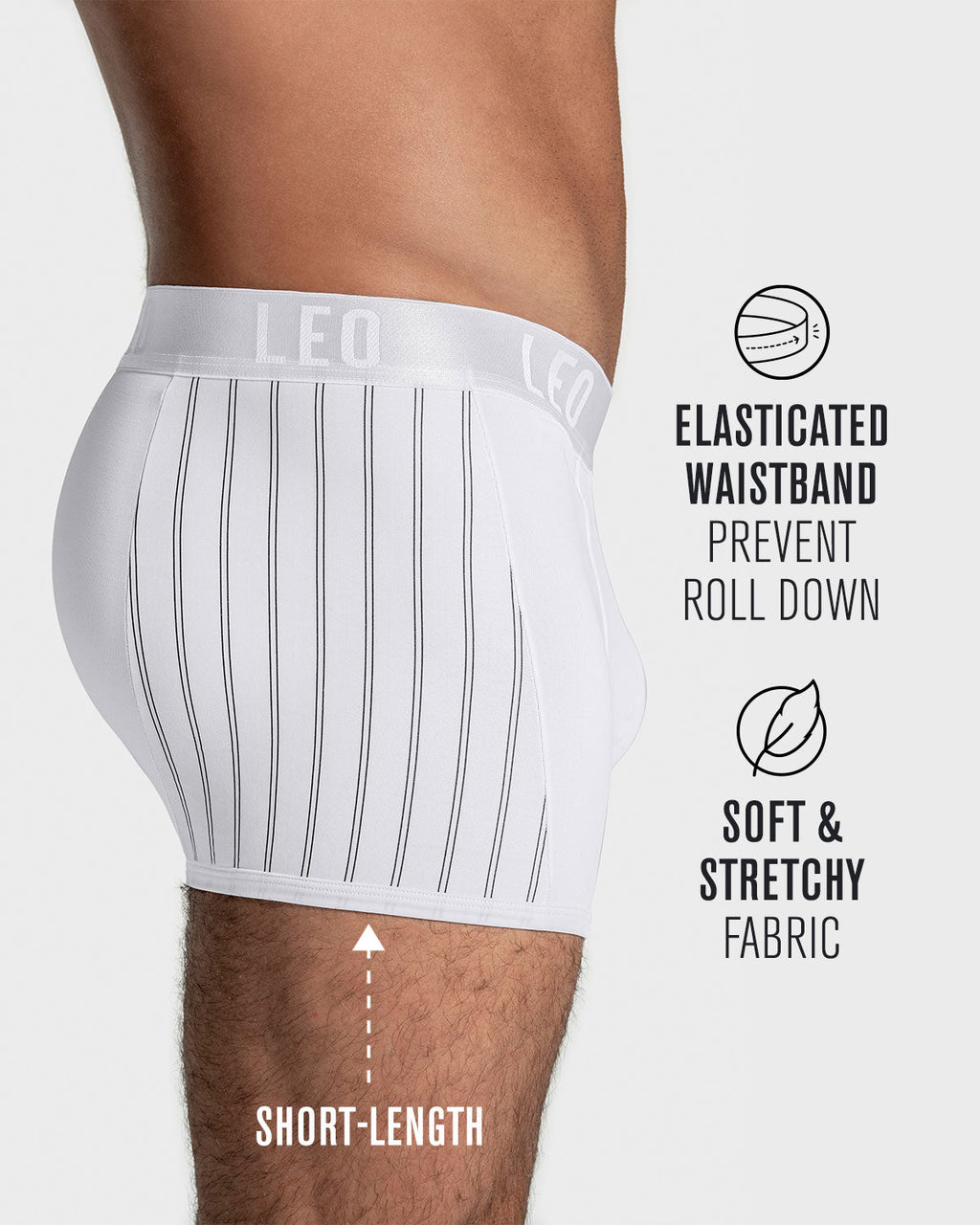 Perfect Fit Trunk with Contrast Details