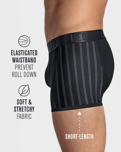 3-Pack Perfect Fit Trunks with Contrast Details