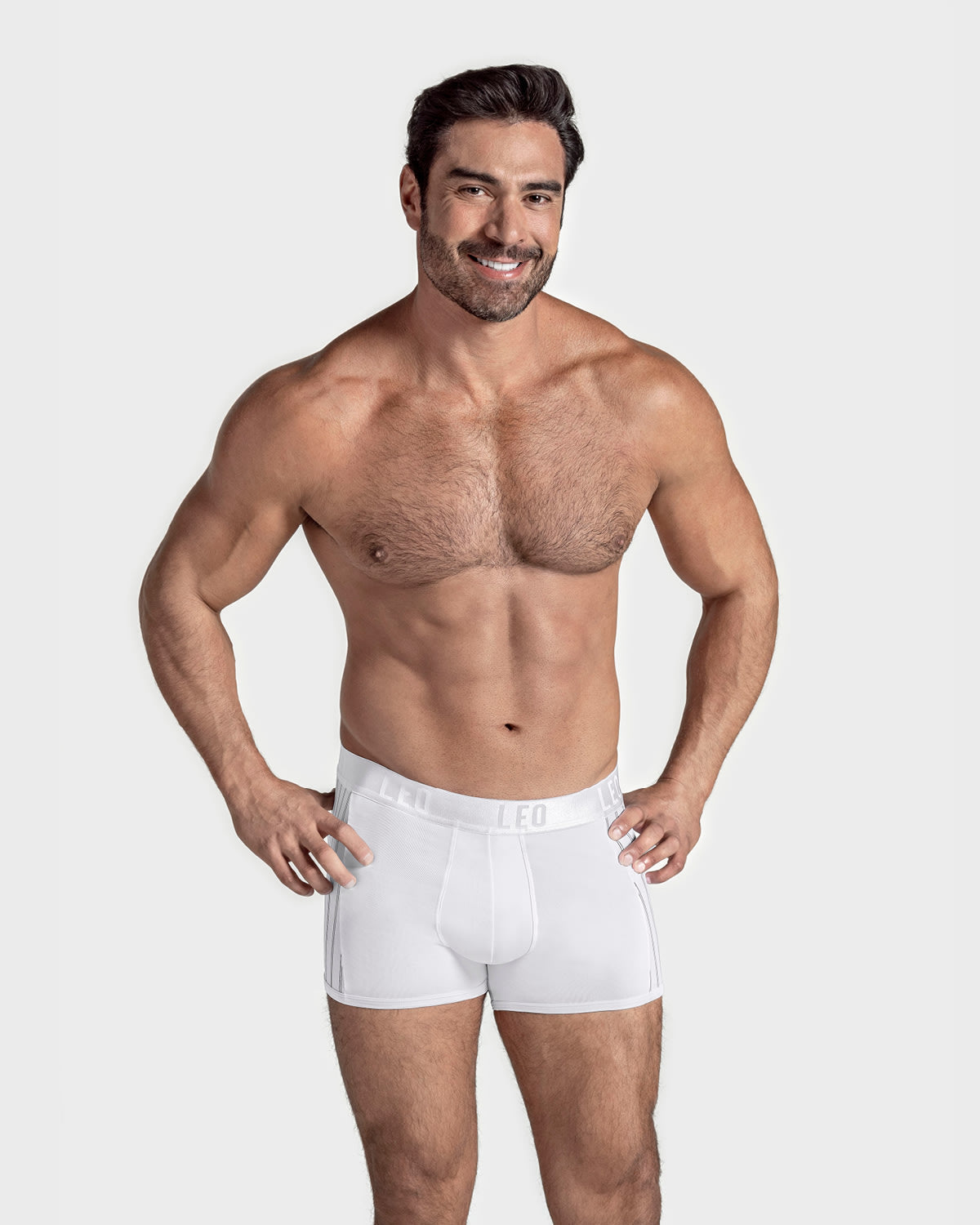 3-Pack Perfect Fit Trunks with Contrast Details