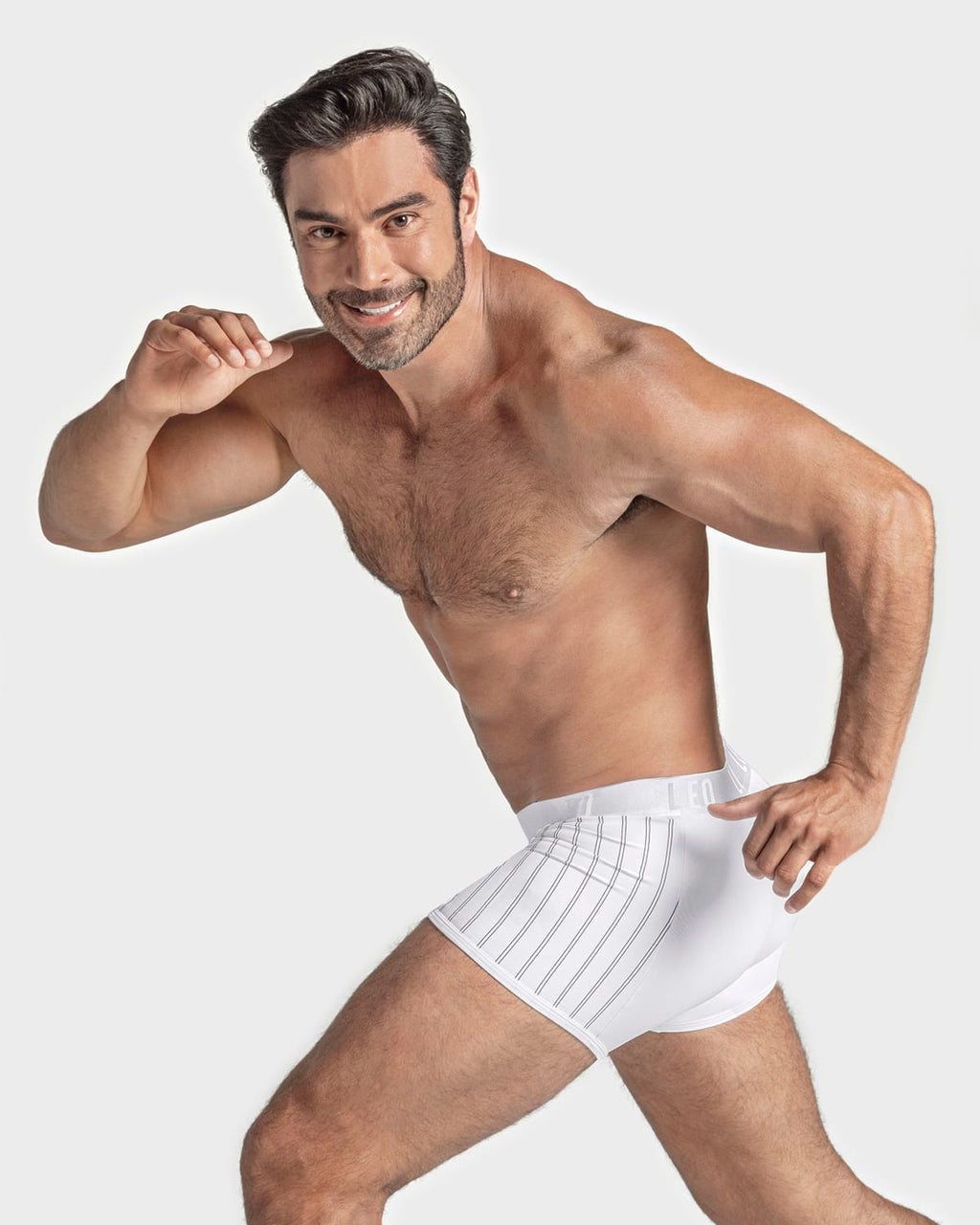 3-Pack Perfect Fit Trunks with Contrast Details