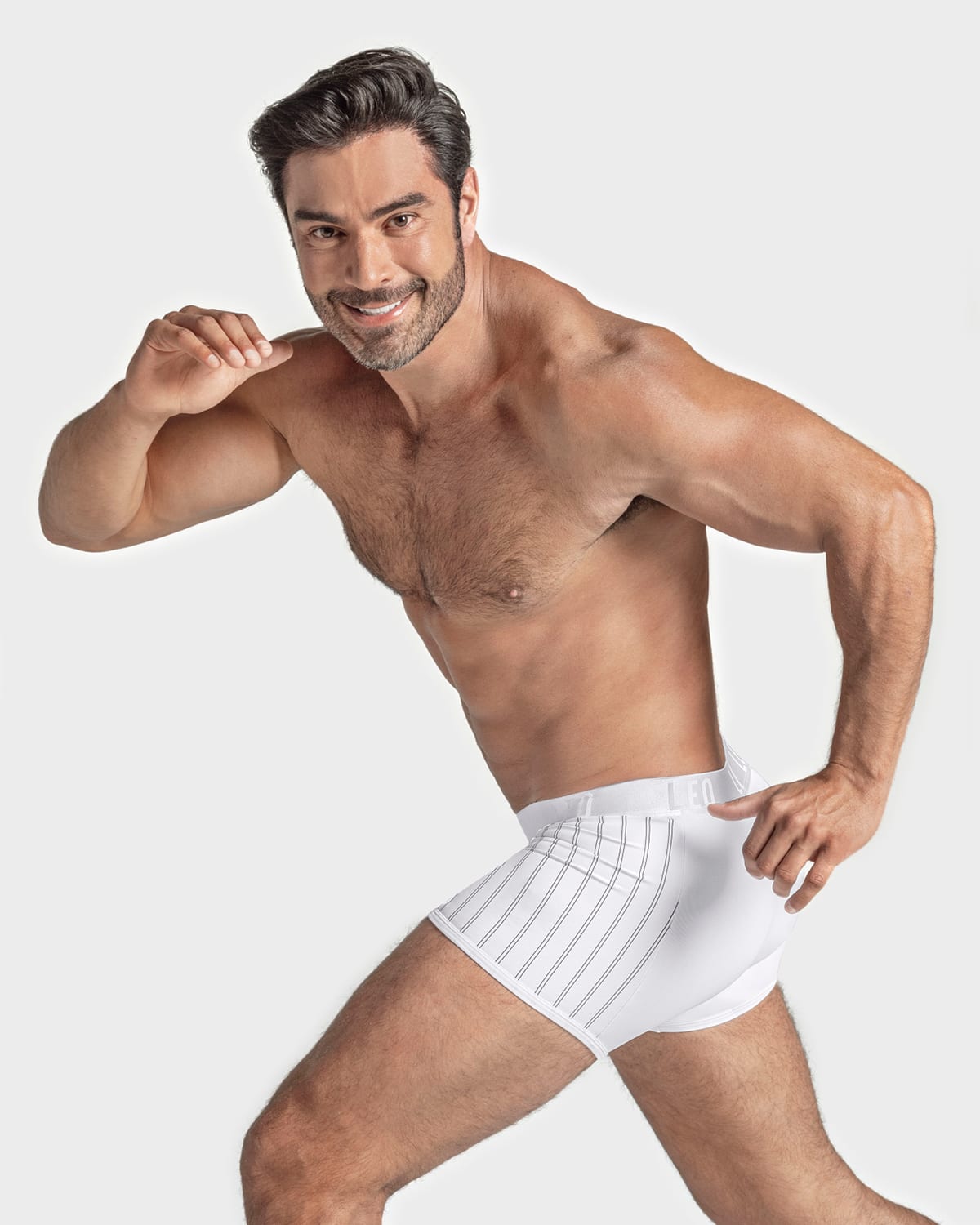 3-Pack Perfect Fit Trunks with Contrast Details