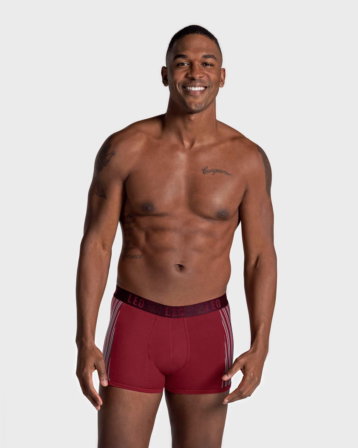 3-Pack Perfect Fit Trunks with Contrast Details