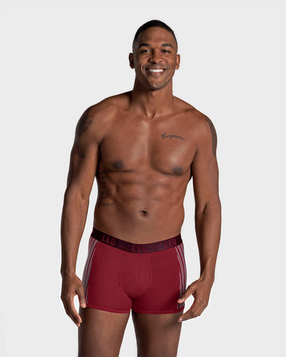 3-Pack Perfect Fit Trunks with Contrast Details