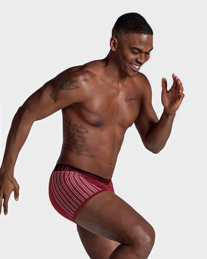 3-Pack Perfect Fit Trunks with Contrast Details