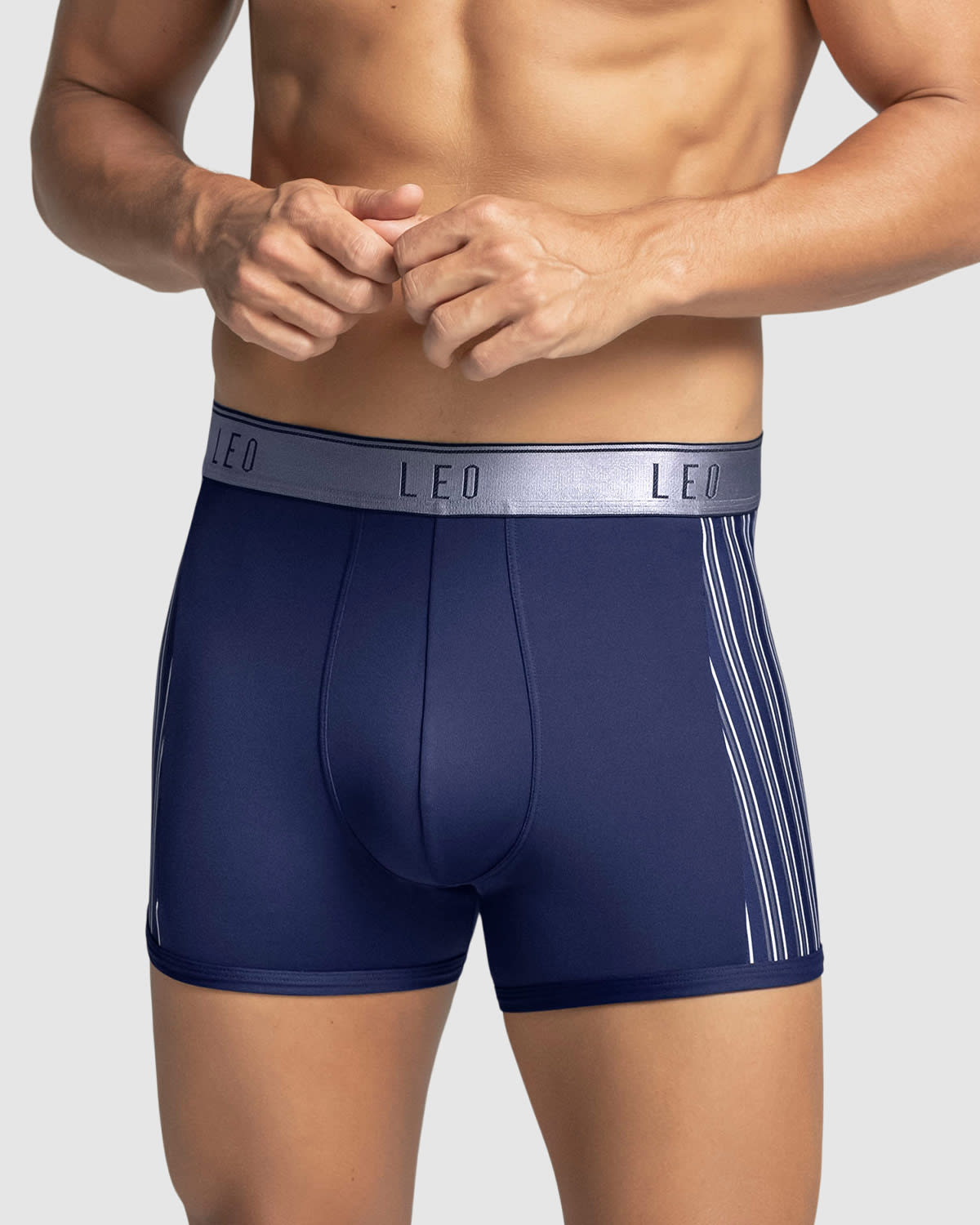 3-Pack Perfect Fit Trunks with Contrast Details