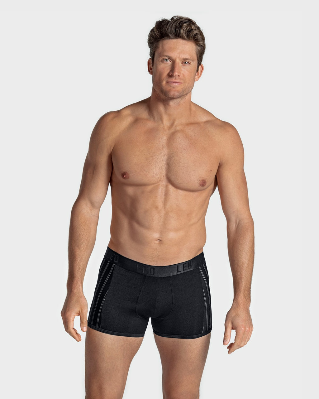 3-Pack Perfect Fit Trunks with Contrast Details