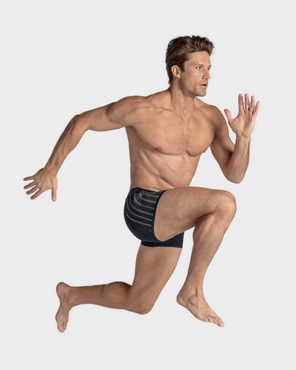 3-Pack Perfect Fit Trunks with Contrast Details