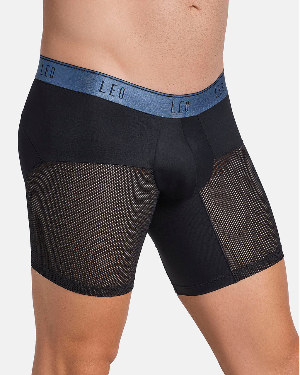 3-Pack High-Tech Mesh Boxer Briefs with Ergonomic Pouch