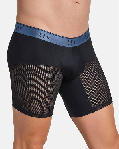 5-Pack High-Tech Mesh Boxer Briefs with Ergonomic Pouches