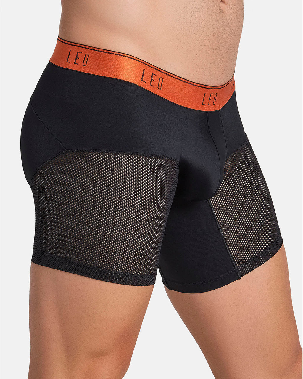 3-Pack High-Tech Mesh Boxer Briefs with Ergonomic Pouch