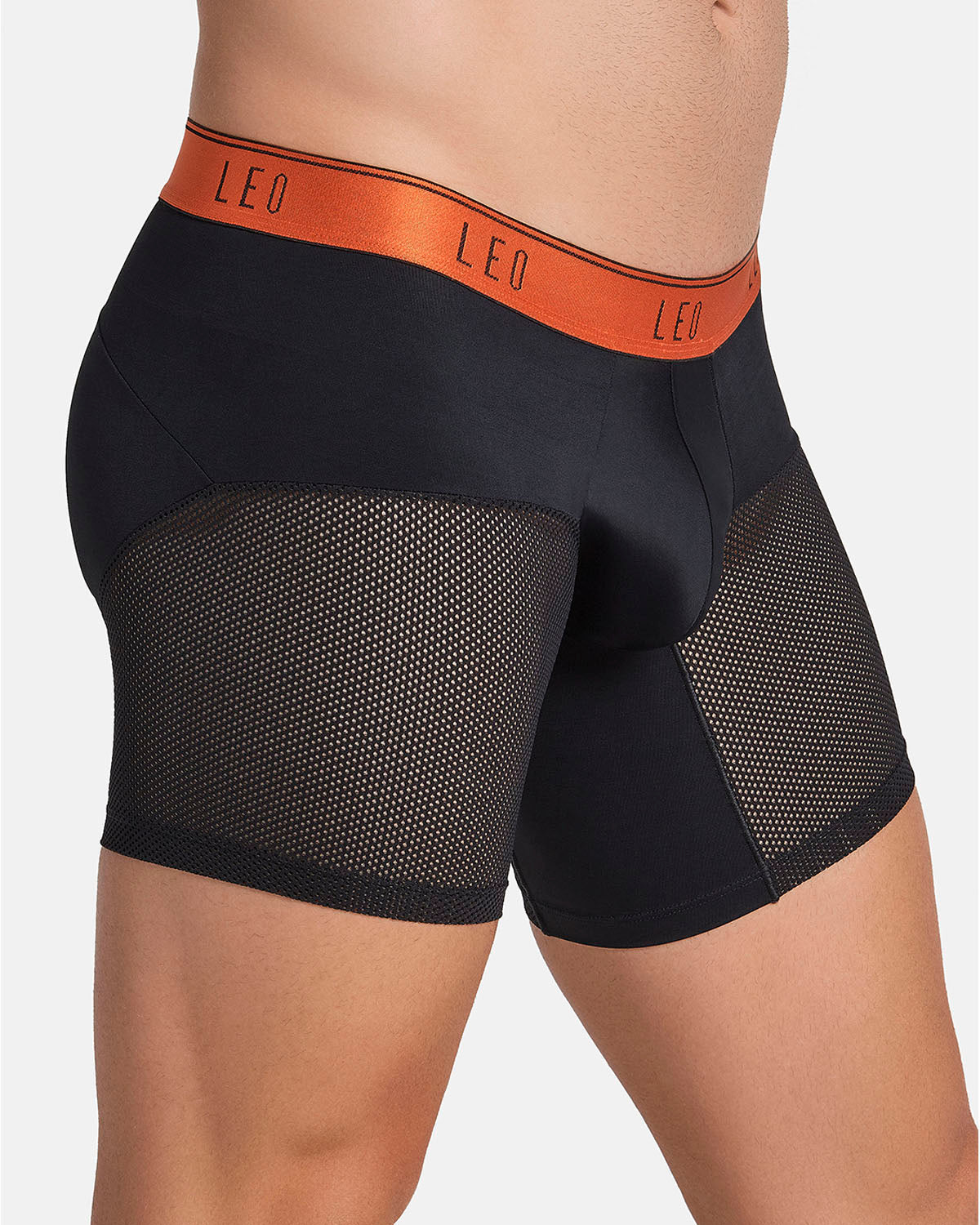 3-Pack High-Tech Mesh Boxer Briefs with Ergonomic Pouch