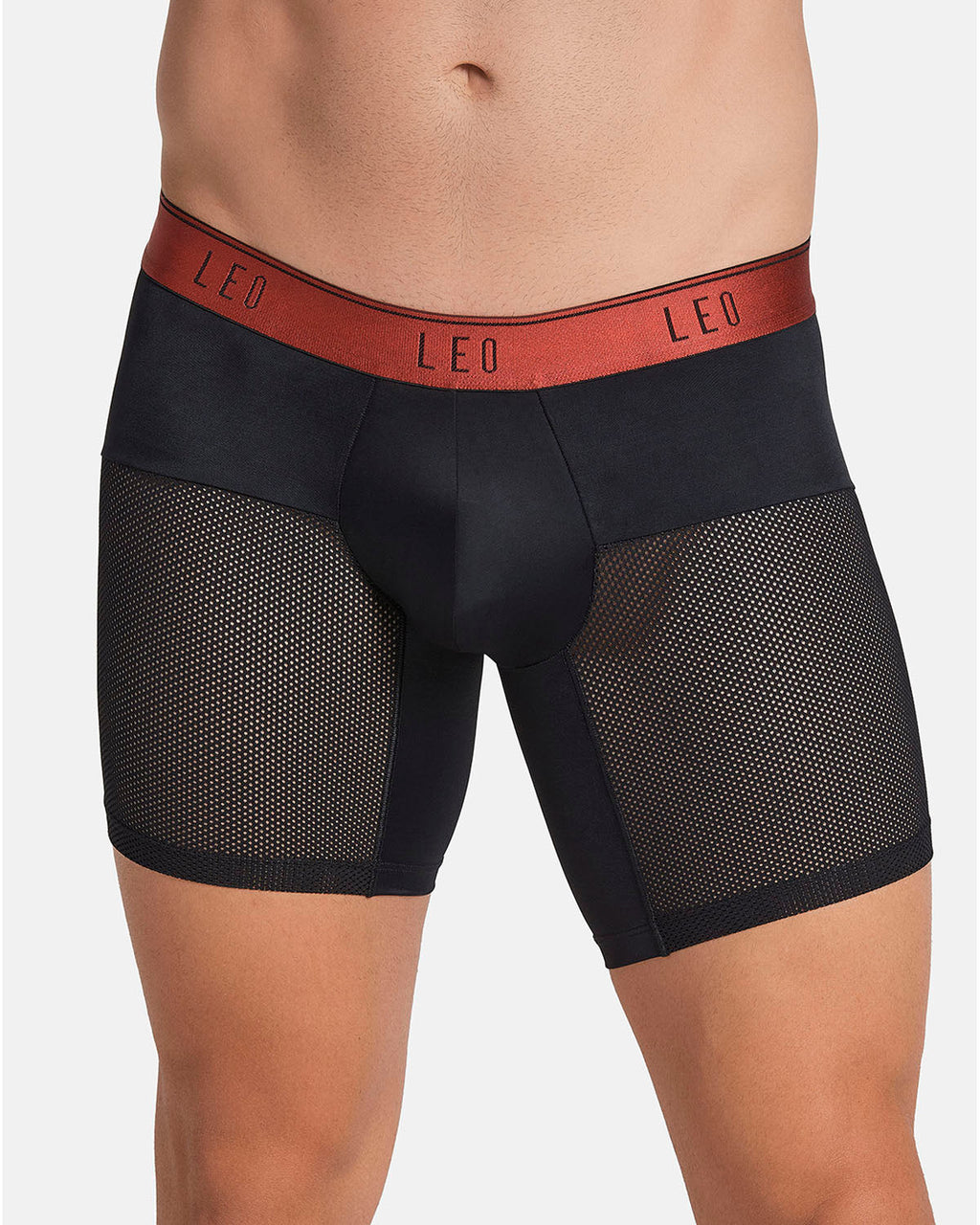 3-Pack High-Tech Mesh Boxer Briefs with Ergonomic Pouch