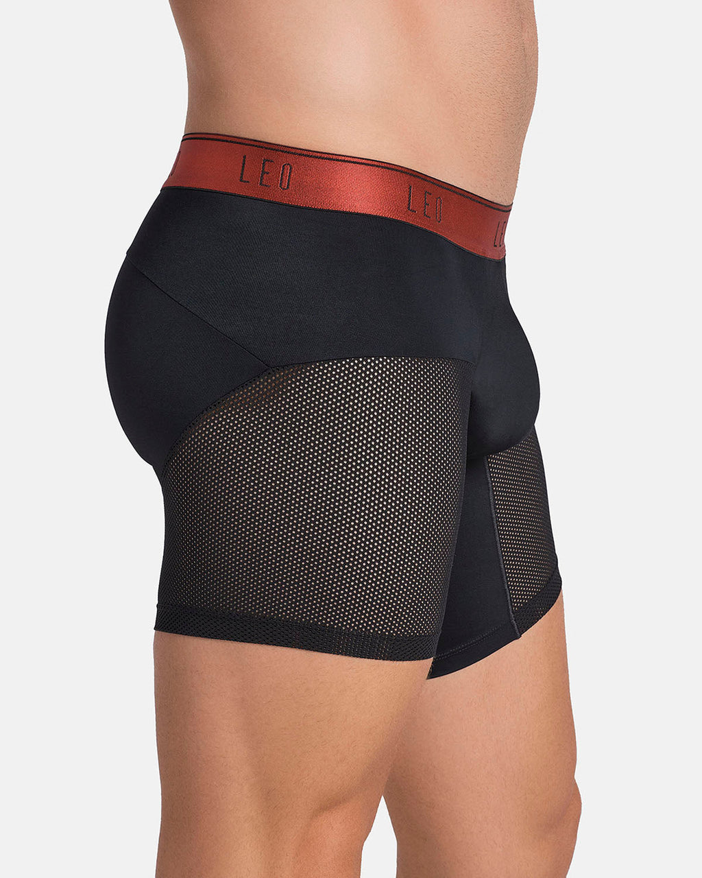 3-Pack High-Tech Mesh Boxer Briefs with Ergonomic Pouch