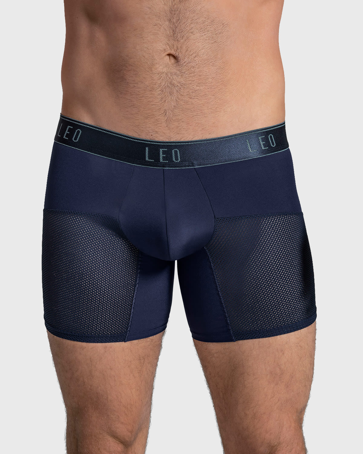 3-Pack High-Tech Mesh Boxer Briefs with Ergonomic Pouch