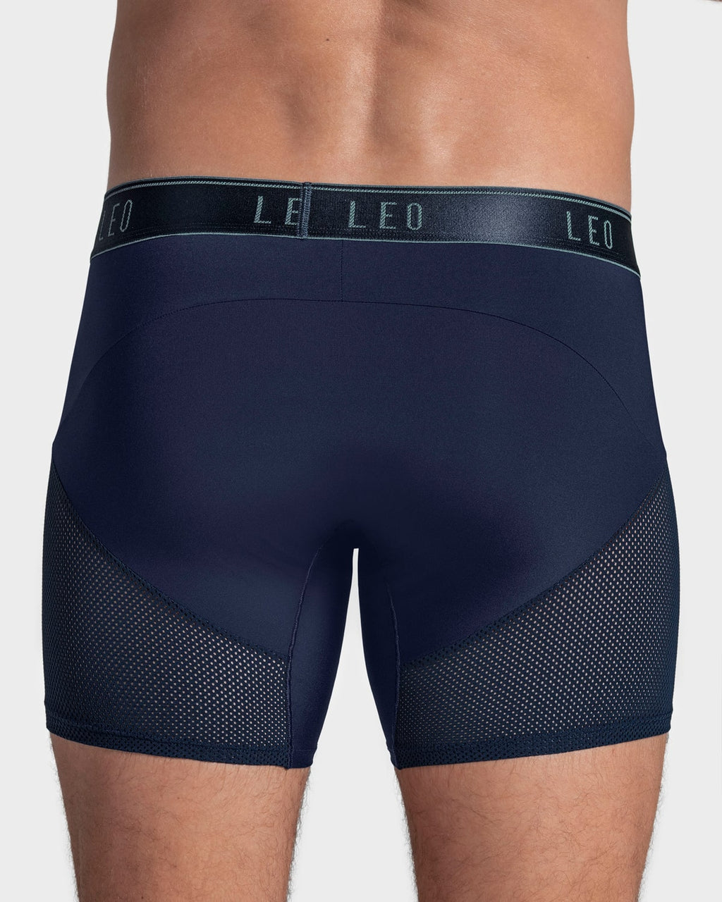 3-Pack High-Tech Mesh Boxer Briefs with Ergonomic Pouch
