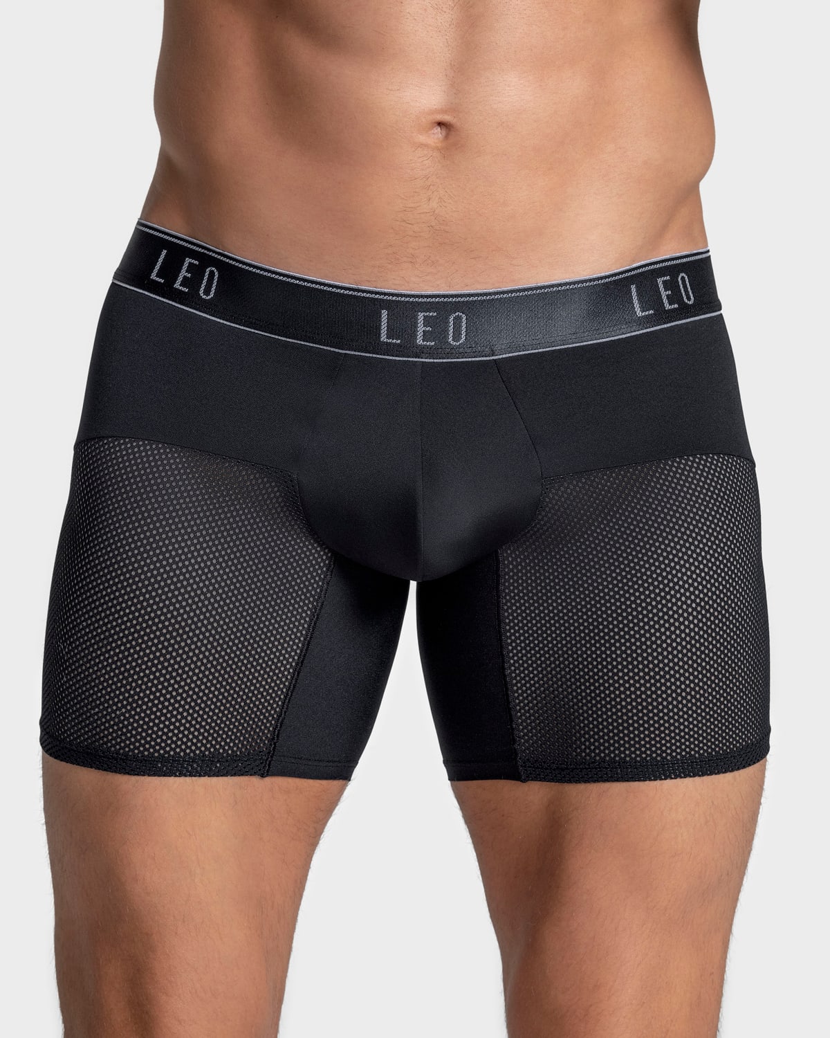 3-Pack High-Tech Mesh Boxer Briefs with Ergonomic Pouch