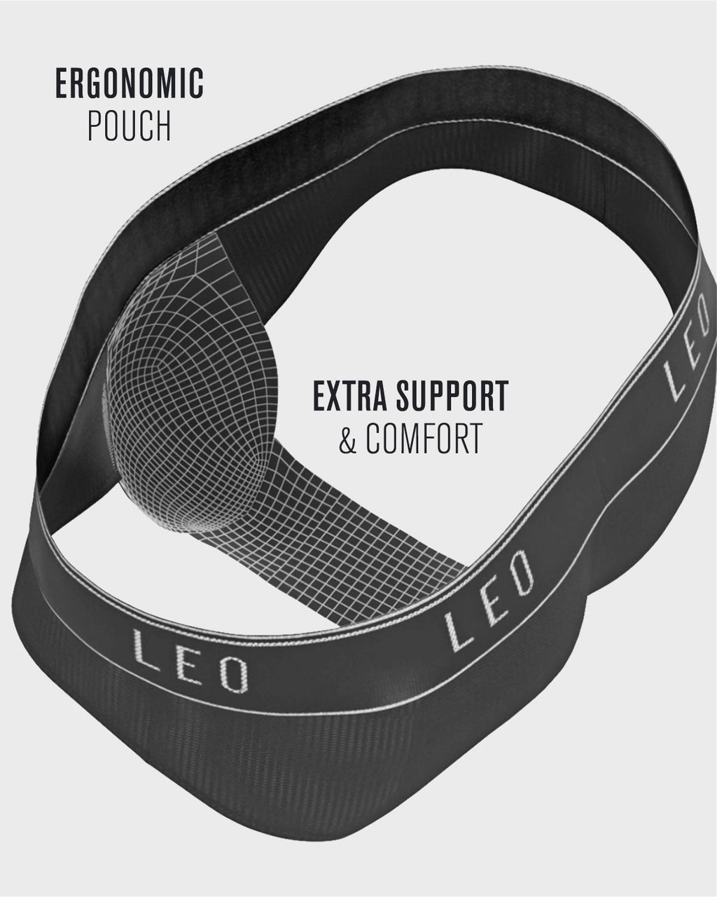 3-Pack Ultra-Light Briefs with Ergonomic Pouch
