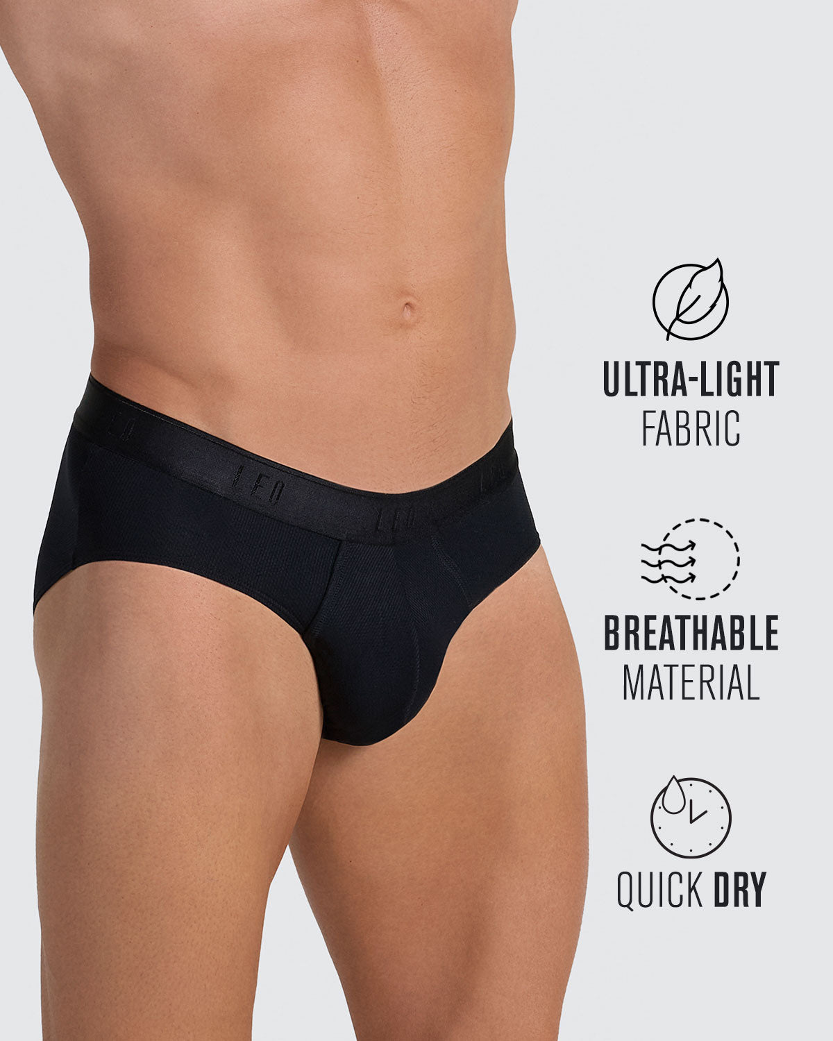 Ultra-Light Brief with Ergonomic Pouch