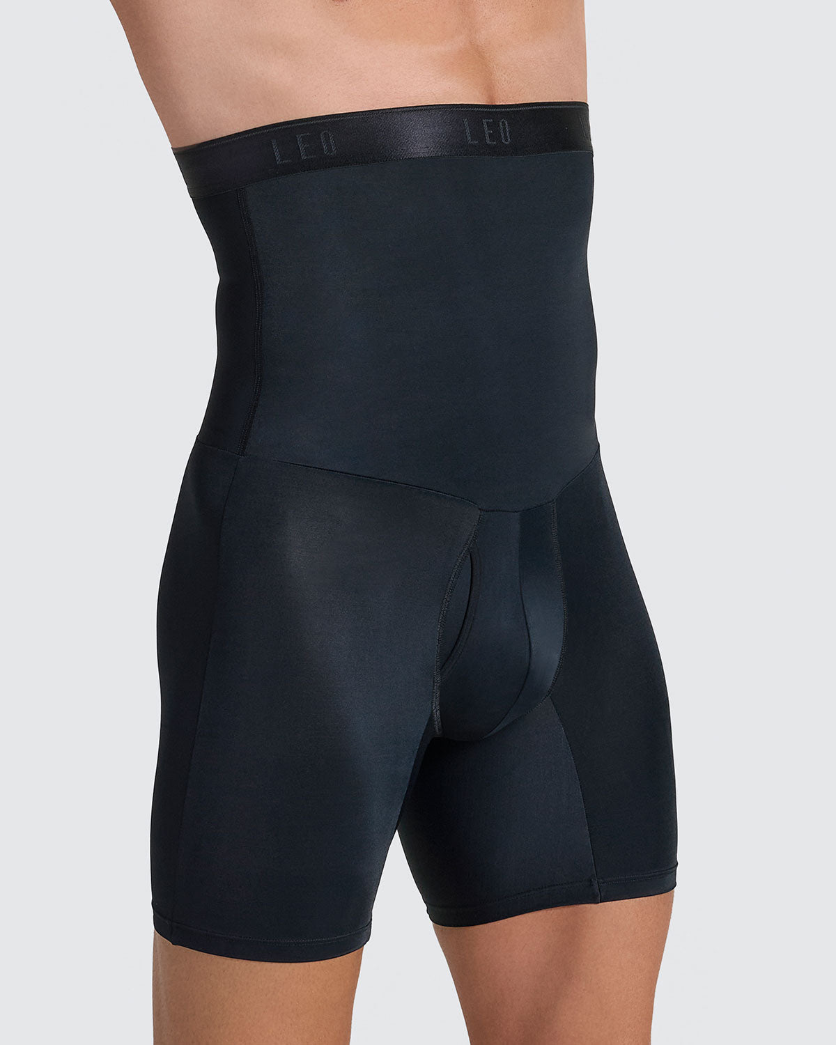 High-Waisted Stomach Shaper Boxer Brief