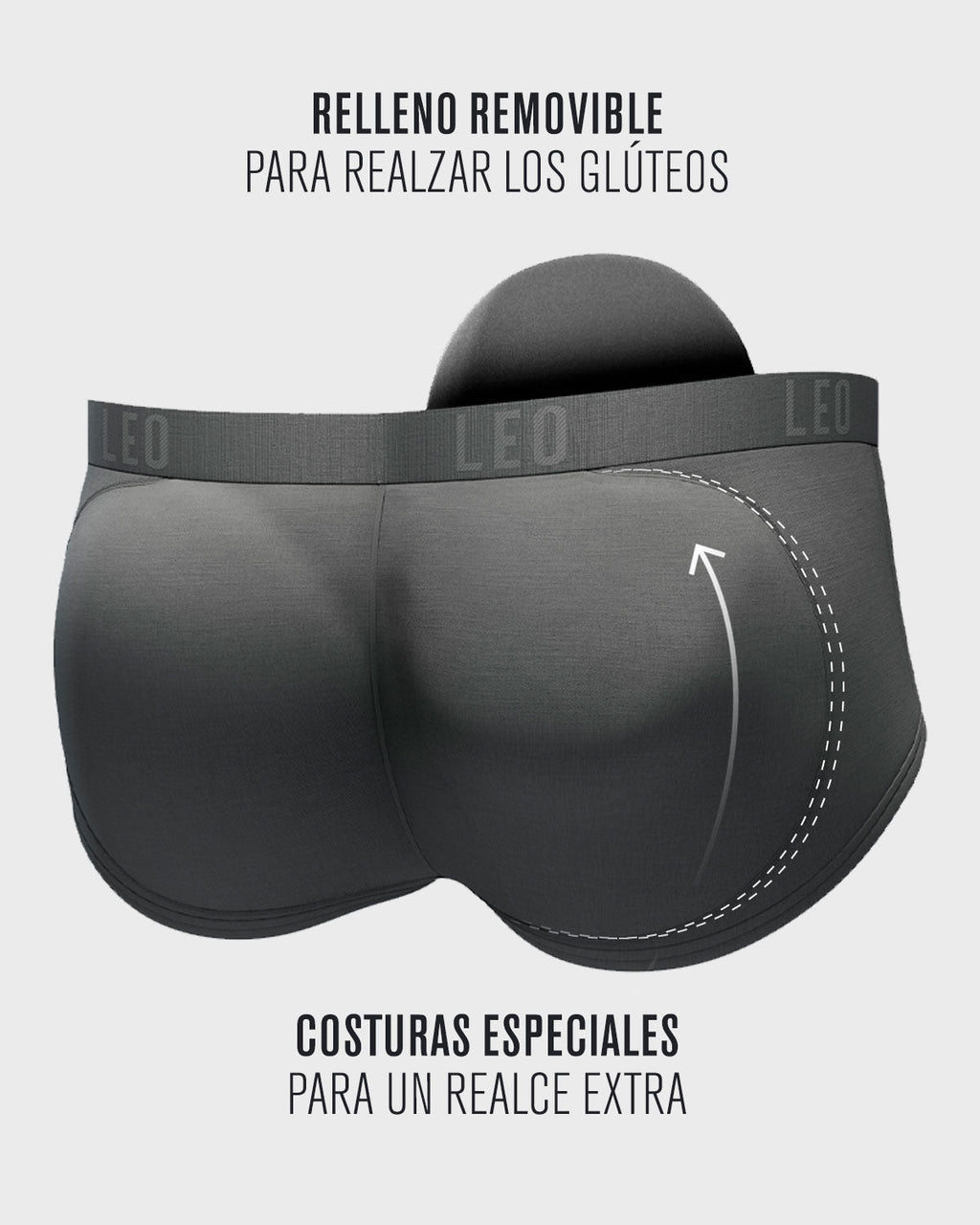 Men's Instant Butt Lift Padded Brief