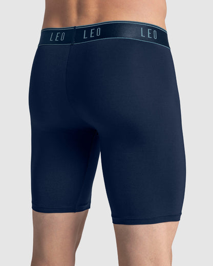Long Athletic Boxer Brief with Side Pocket