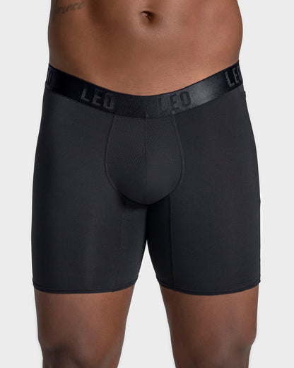 3-Pack Long Athletic Boxer Briefs