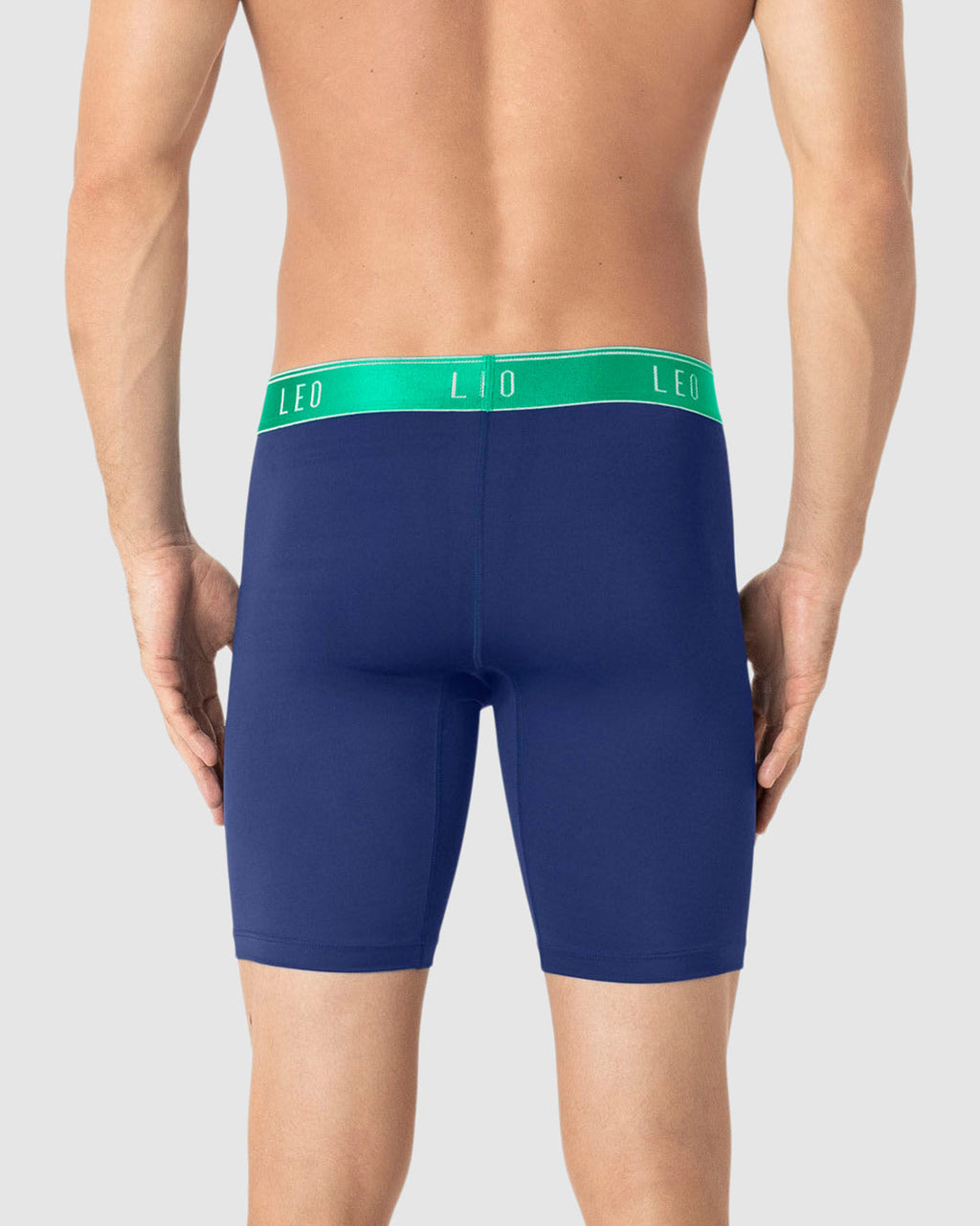 Microfiber Long Boxer Brief with Ergonomic Pouch