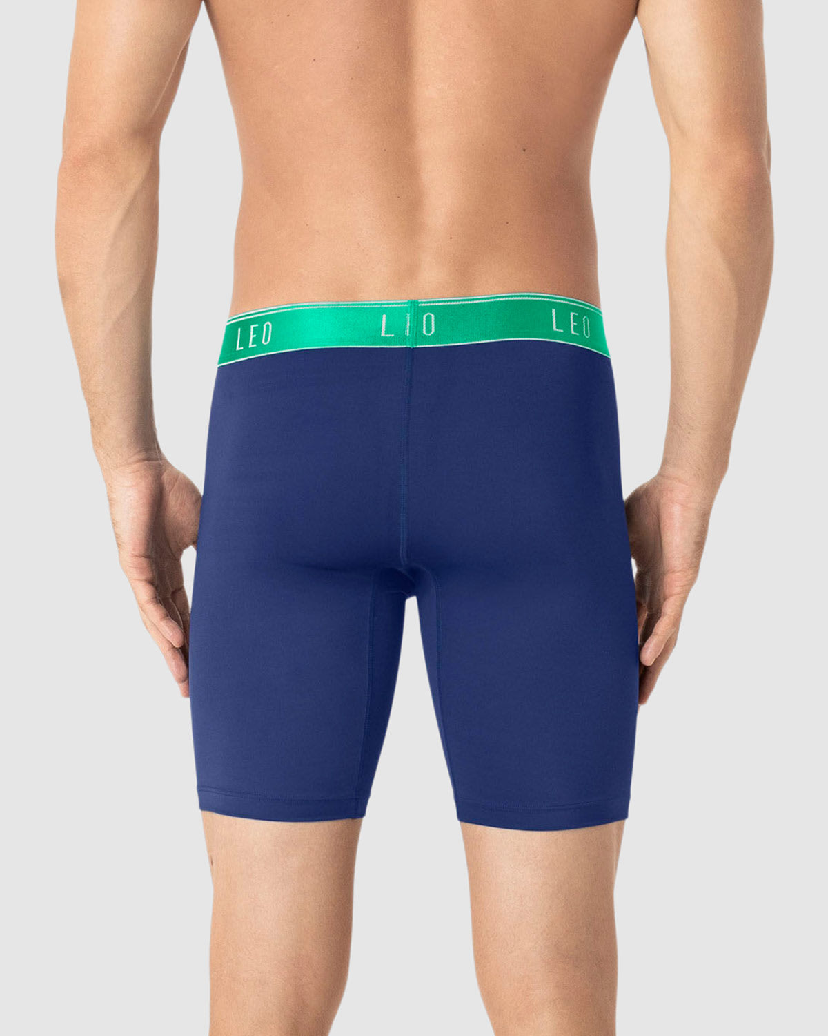 Microfiber Long Boxer Brief with Ergonomic Pouch