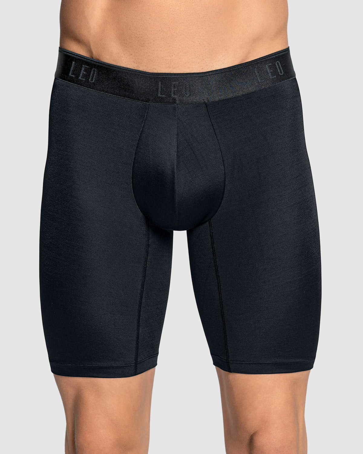 Microfiber Long Boxer Brief with Ergonomic Pouch
