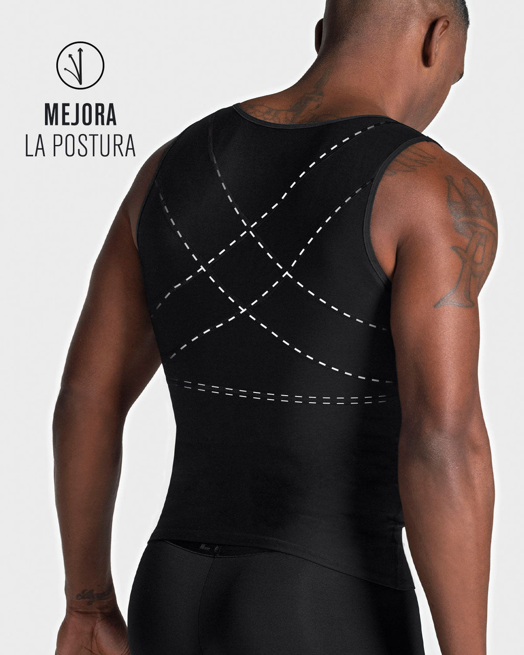 Firm Compression Vest with Back Support